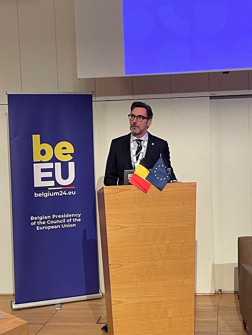 Vice-President Škrlec at the conference on drug related organised crime, organised by the Belgian Presidency of the Council of the EU